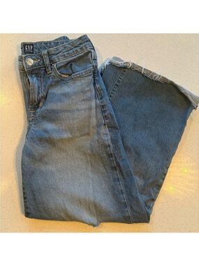 Gap wide leg Blue Denim Jeans